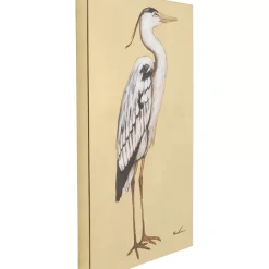Bilder-KARE Design Bild Touched Heron Right 70X50Cm