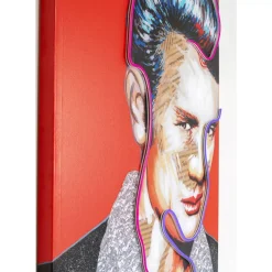 Bilder-KARE Design Bild Touched Idol James Neon 160X80