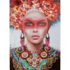 Bilder-KARE Design Bild Touched Red Eye Lady 90X140