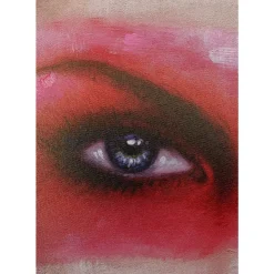 Bilder-KARE Design Bild Touched Red Eye Lady 90X140