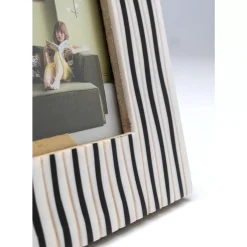 Deko & Geschenkartikel-KARE Design Bilderrahmen Black Stripes 17X17Cm