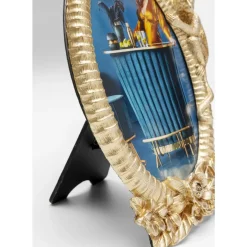 Deko & Geschenkartikel-KARE Design Bilderrahmen Climbing Monkey Gold 17X26Cm