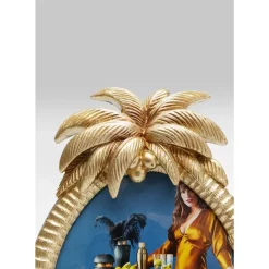 Deko & Geschenkartikel-KARE Design Bilderrahmen Climbing Monkey Gold 17X26Cm