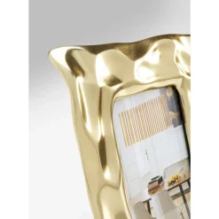 Deko & Geschenkartikel-KARE Design Bilderrahmen Jade Square Gold 13X18Cm