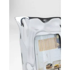 Deko & Geschenkartikel-KARE Design Bilderrahmen Jade Square Silber 13X18Cm