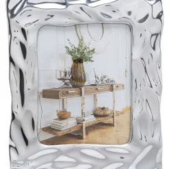Deko & Geschenkartikel-KARE Design Bilderrahmen Jade Square Silber 21X26Cm