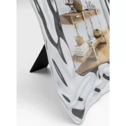 Deko & Geschenkartikel-KARE Design Bilderrahmen Jade Square Silber 21X26Cm
