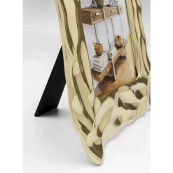 Deko & Geschenkartikel-KARE Design Bilderrahmen Jade Square Gold 21X26Cm