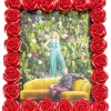 Deko & Geschenkartikel-KARE Design Bilderrahmen Romantic Rose Rot 26X31Cm