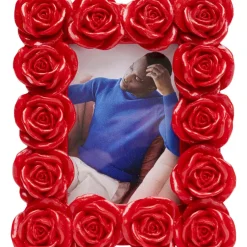 Deko & Geschenkartikel-KARE Design Bilderrahmen Romantic Rose Rot 11X13Cm