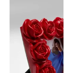 Deko & Geschenkartikel-KARE Design Bilderrahmen Romantic Rose Rot 11X13Cm