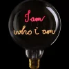 Leuchtmittel-KARE Design Birne "I Am Who I Am"