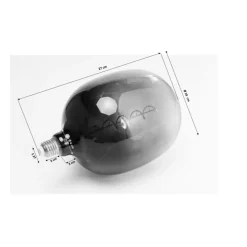 Leuchtmittel-KARE Design Birne Spiral Led Grau