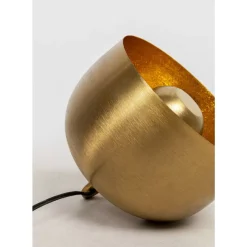 Steh & Bodenleuchten-KARE Design Bodenleuchte Apollon Smooth Gold O28Cm