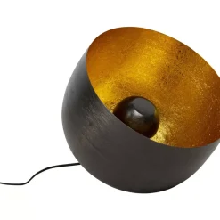 Steh & Bodenleuchten-KARE Design Bodenleuchte Apollon Smooth Schwarz O35Cm