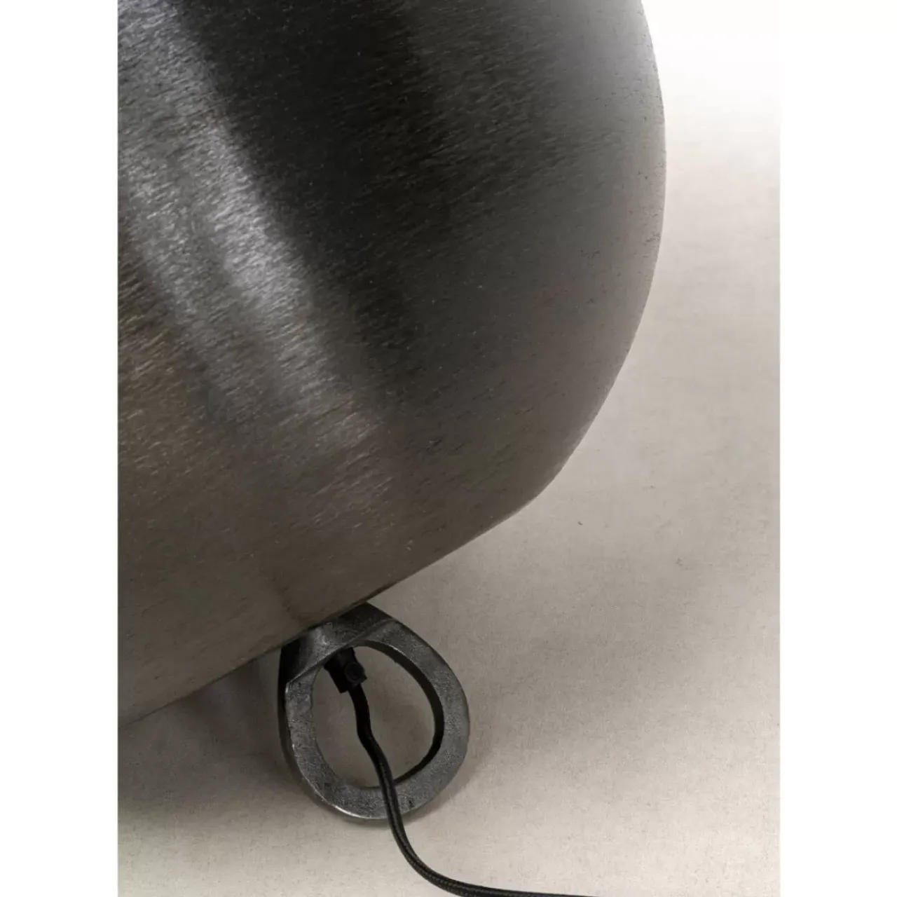 Steh & Bodenleuchten-KARE Design Bodenleuchte Apollon Smooth Schwarz O50Cm
