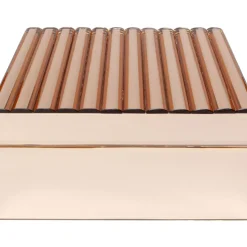 Aufbewahrung & Ordnung-KARE Design Box Elegant Bronze 21X10Cm