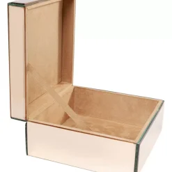 Aufbewahrung & Ordnung-KARE Design Box Elegant Bronze 21X10Cm