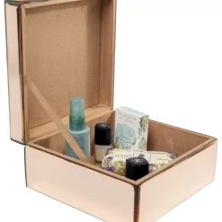 Aufbewahrung & Ordnung-KARE Design Box Elegant Bronze 21X10Cm
