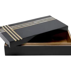 Aufbewahrung & Ordnung-KARE Design Box Groove 15X8Cm