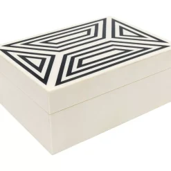 Aufbewahrung & Ordnung-KARE Design Box Linear 18X8Cm
