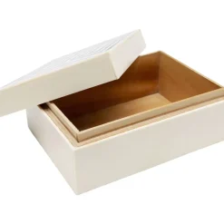 Aufbewahrung & Ordnung-KARE Design Box Linear 18X8Cm