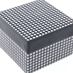 Aufbewahrung & Ordnung-KARE Design Box Plenty Squares 8X6Cm