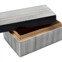 Aufbewahrung & Ordnung-KARE Design Box Plenty 24X8Cm