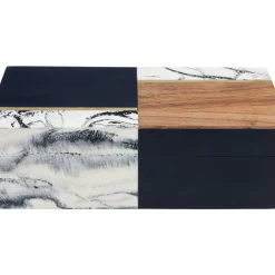 Aufbewahrung & Ordnung-KARE Design Box Quattro 23X8Cm