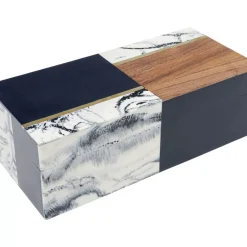 Aufbewahrung & Ordnung-KARE Design Box Quattro 23X8Cm