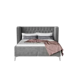 Betten-KARE Design Boxspringbett Benito Moon Grau 180X200Cm