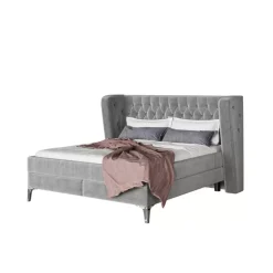 Betten-KARE Design Boxspringbett Benito Moon Grau 180X200Cm