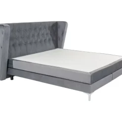Betten-KARE Design Boxspringbett Benito Moon Grau 160X200Cm