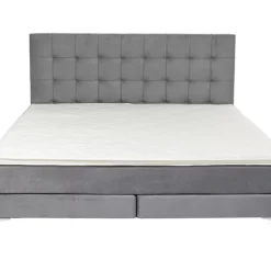 Betten-KARE Design Boxspringbett Benito Star Grau 160X200Cm