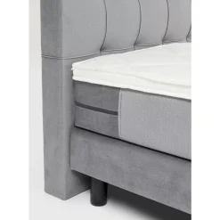 Betten-KARE Design Boxspringbett Benito Star Grau 160X200Cm