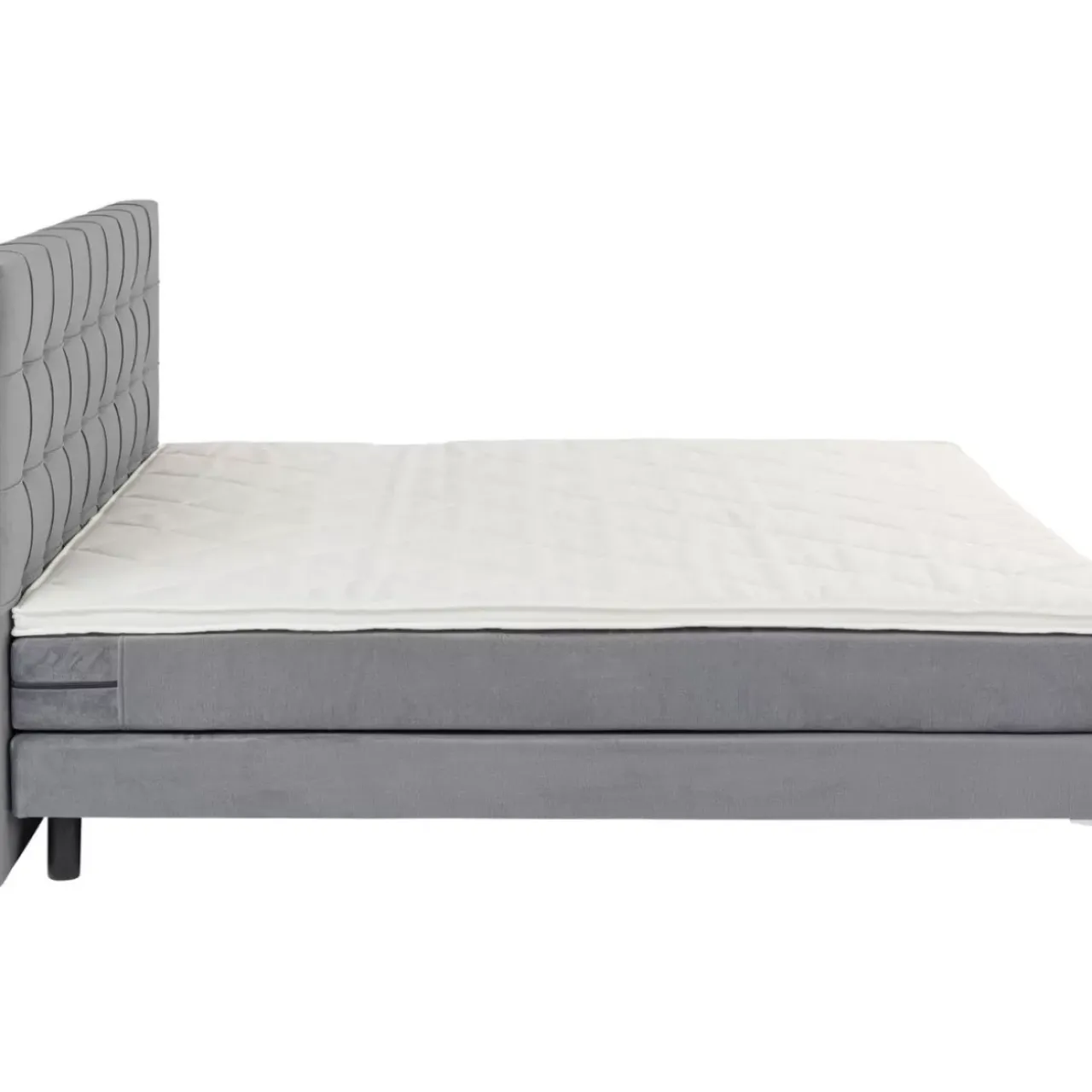 Betten-KARE Design Boxspringbett Benito Star Grau 160X200Cm