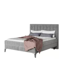 Betten-KARE Design Boxspringbett Benito Star Grau 160X200Cm