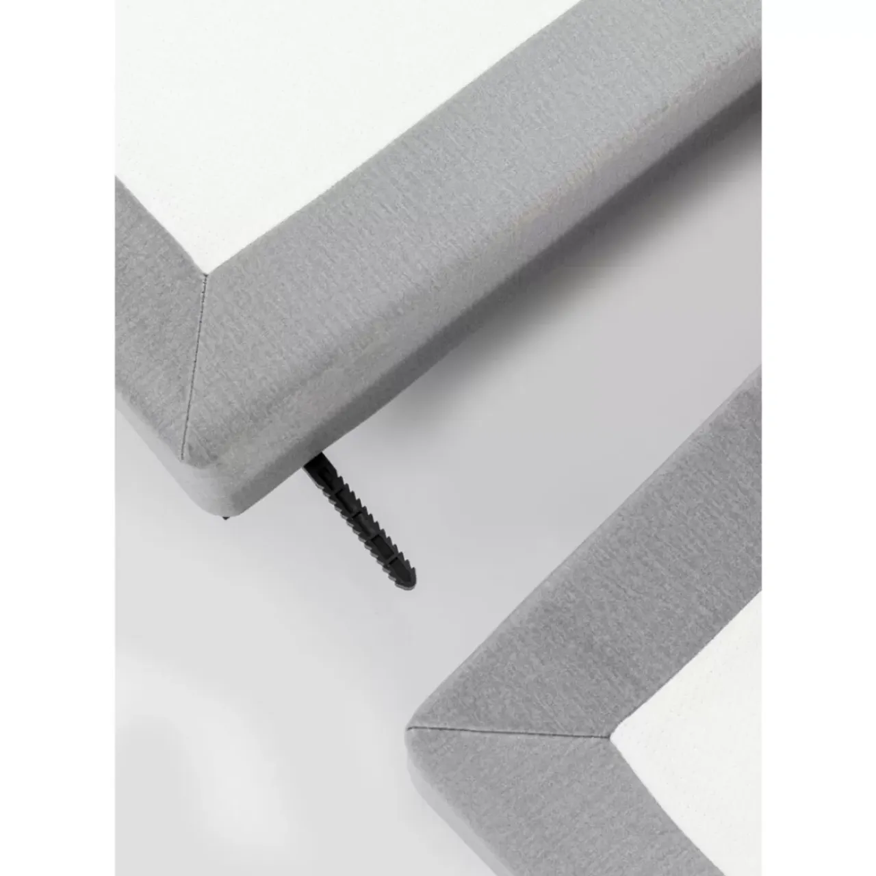 Betten-KARE Design Boxspringbett Benito Star Grau 160X200Cm