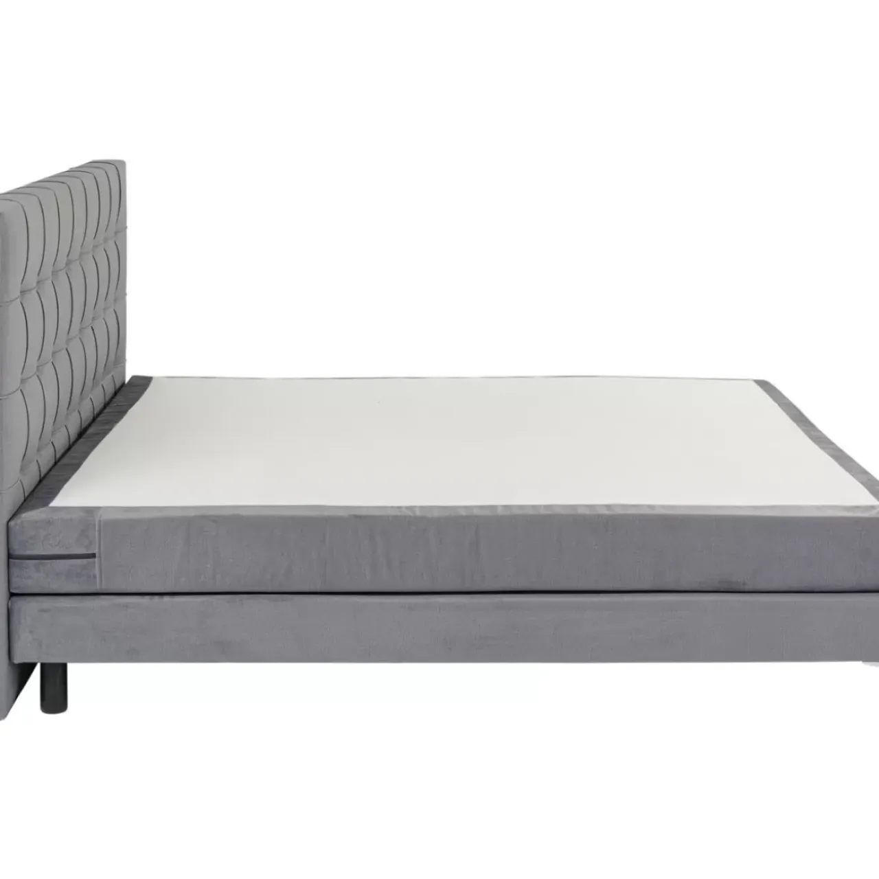 Betten-KARE Design Boxspringbett Benito Star Grau 160X200Cm