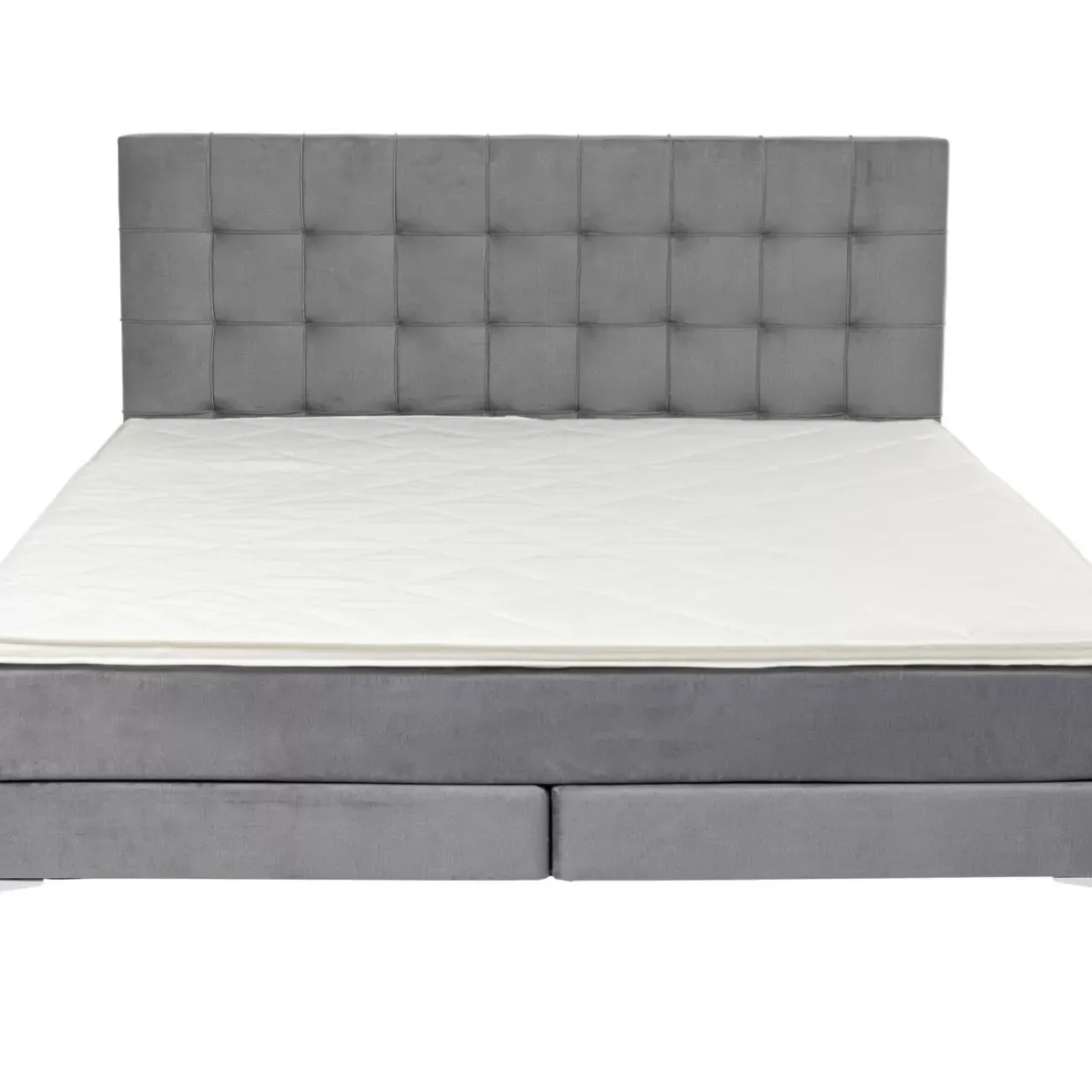 Betten-KARE Design Boxspringbett Benito Star Grau 180X200Cm