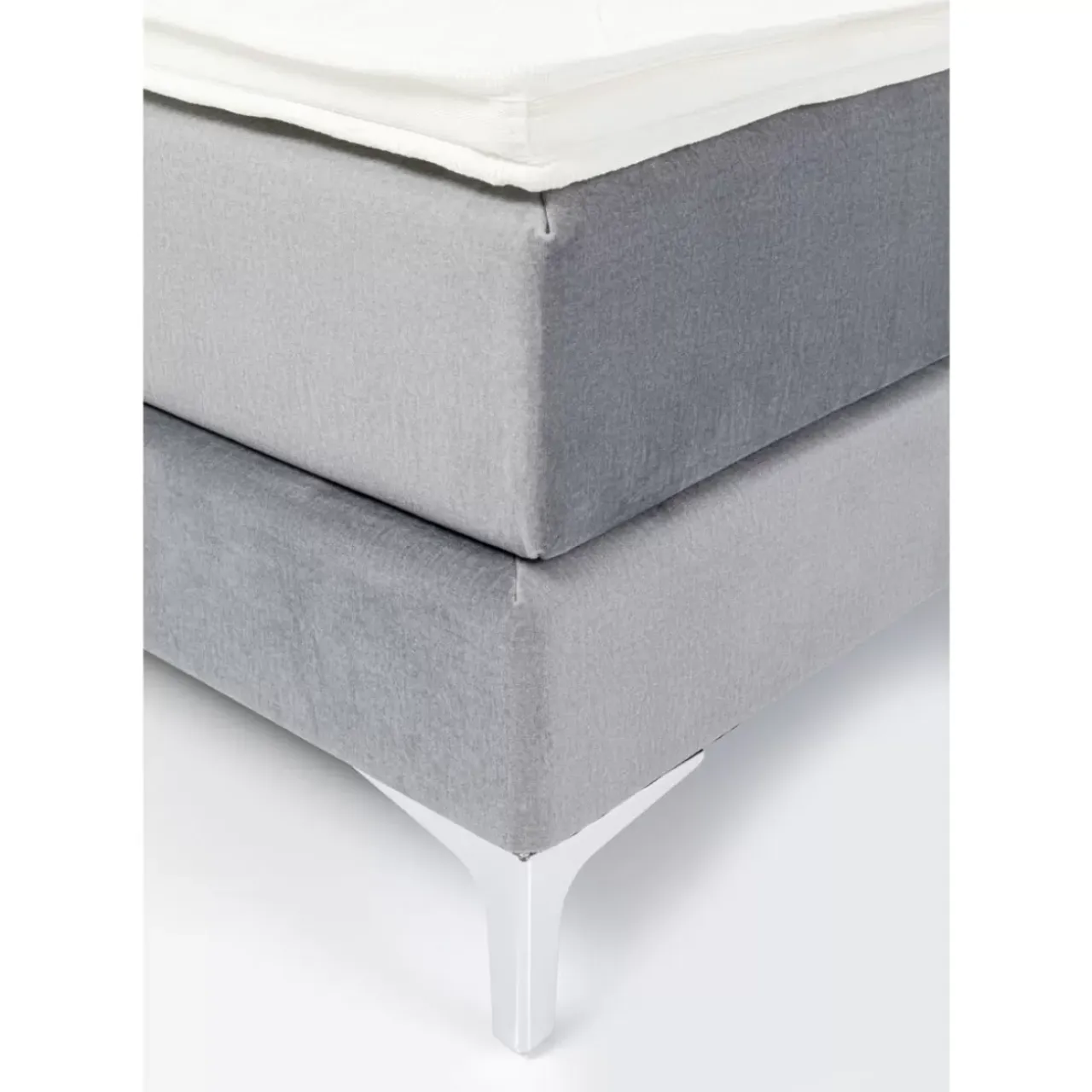 Betten-KARE Design Boxspringbett Benito Star Grau 180X200Cm