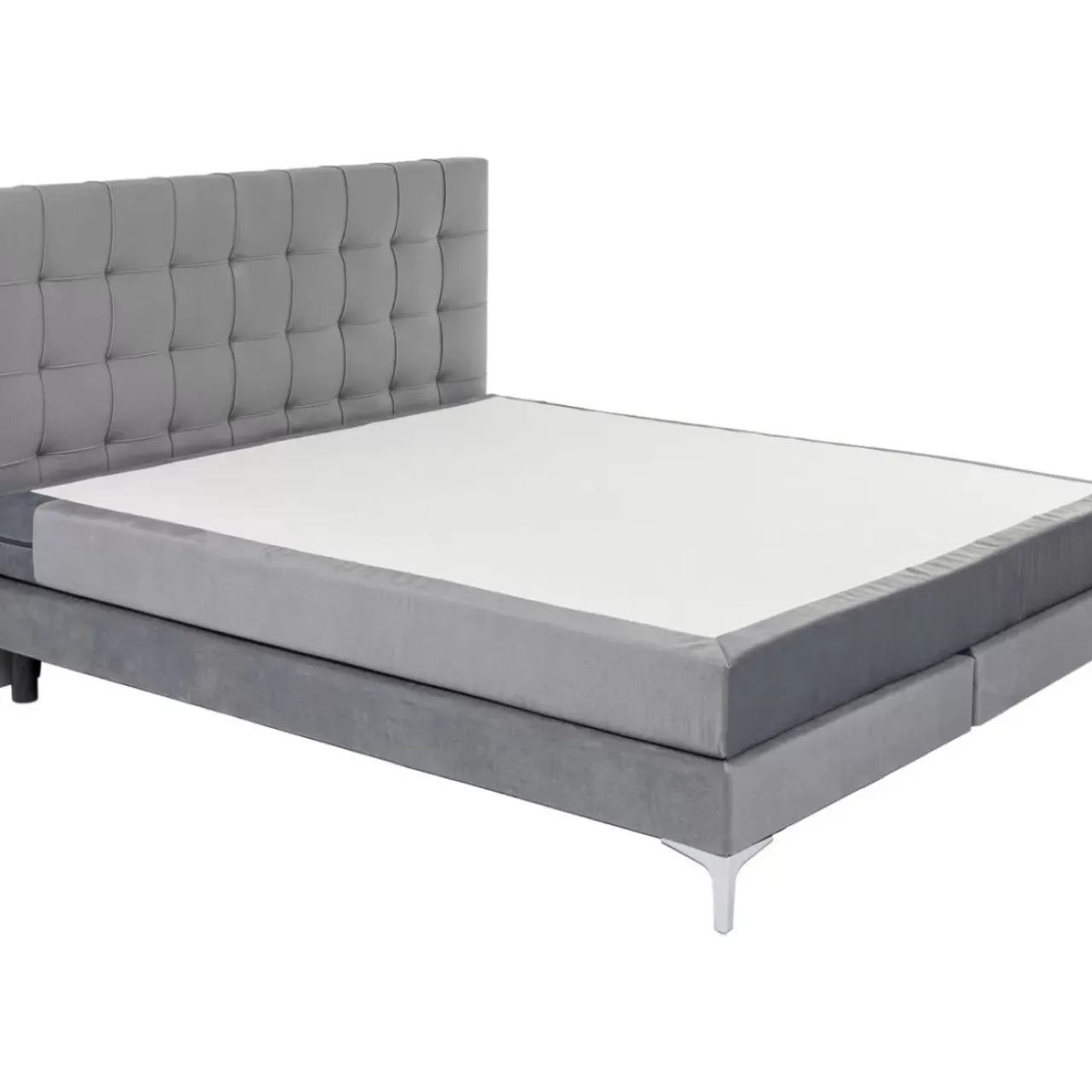 Betten-KARE Design Boxspringbett Benito Star Grau 180X200Cm