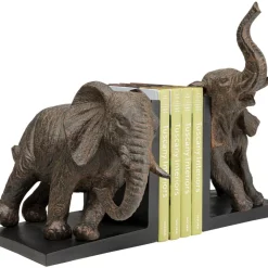 Deko & Geschenkartikel-KARE Design Buchstutze Elephants 25 (2/Set)
