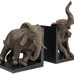Deko & Geschenkartikel-KARE Design Buchstutze Elephants 25 (2/Set)