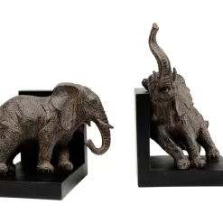 Deko & Geschenkartikel-KARE Design Buchstutze Elephants 42 (2/Set)