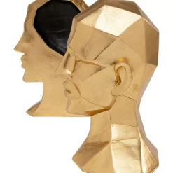 Deko & Geschenkartikel-KARE Design Buchstutze Face (2/Set)