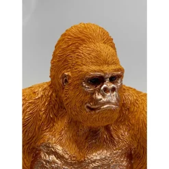 Deko & Geschenkartikel-KARE Design Buchstutze Gorilla Orange (2/Set)