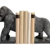 Deko & Geschenkartikel-KARE Design Buchstutze Gorilla (2/Set)