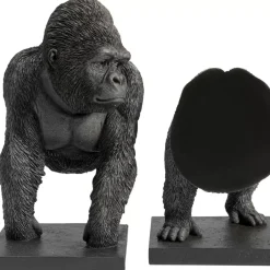 Deko & Geschenkartikel-KARE Design Buchstutze Gorilla (2/Set)