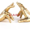 Deko & Geschenkartikel-KARE Design Buchstutze Holding Fingers (2/Set)
